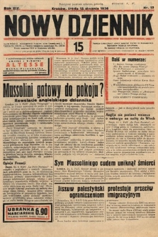 Nowy Dziennik. 1936, nr 15