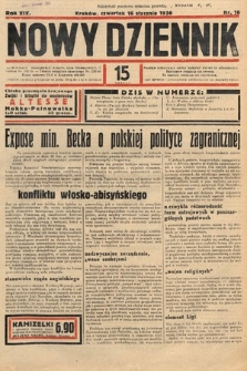 Nowy Dziennik. 1936, nr 16