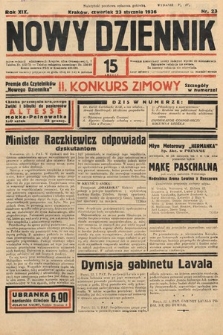 Nowy Dziennik. 1936, nr 23
