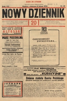 Nowy Dziennik. 1936, nr 40