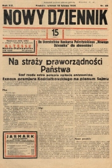 Nowy Dziennik. 1936, nr 49