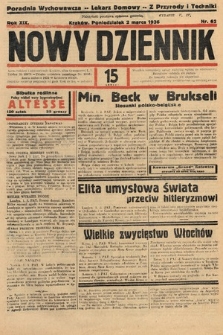 Nowy Dziennik. 1936, nr 62