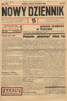 Nowy Dziennik. 1936, nr 84