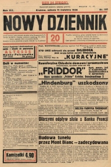 Nowy Dziennik. 1936, nr 101