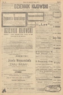 Dziennik Kijowski : pismo polityczne, społeczne i literackie. 1911, nr 23