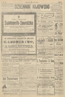 Dziennik Kijowski : pismo polityczne, społeczne i literackie. 1911, nr 43