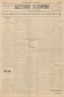 Dziennik Kijowski : pismo polityczne, społeczne i literackie. 1911, nr 77