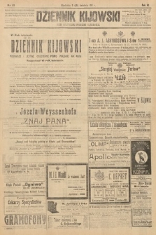 Dziennik Kijowski : pismo polityczne, społeczne i literackie. 1911, nr 89