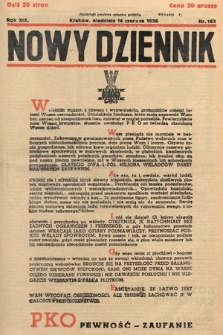 Nowy Dziennik. 1936, nr 163