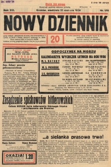 Nowy Dziennik. 1936, nr 170