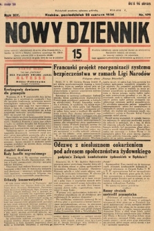 Nowy Dziennik. 1936, nr 171