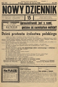 Nowy Dziennik. 1936, nr 179