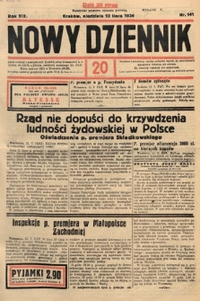 Nowy Dziennik. 1936, nr 191