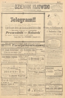 Dziennik Kijowski : pismo polityczne, społeczne i literackie. 1911, nr 212