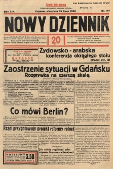 Nowy Dziennik. 1936, nr 198
