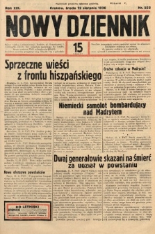 Nowy Dziennik. 1936, nr 222