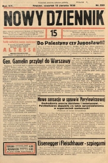 Nowy Dziennik. 1936, nr 223
