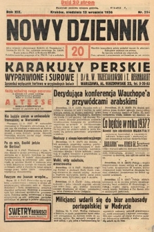 Nowy Dziennik. 1936, nr 254