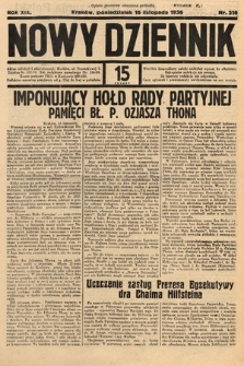 Nowy Dziennik. 1936, nr 316