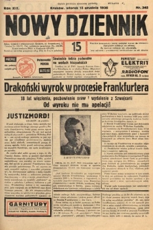 Nowy Dziennik. 1936, nr 345
