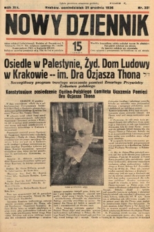 Nowy Dziennik. 1936, nr 351