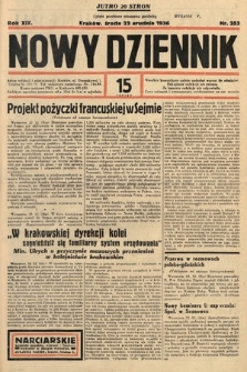 Nowy Dziennik. 1936, nr 353