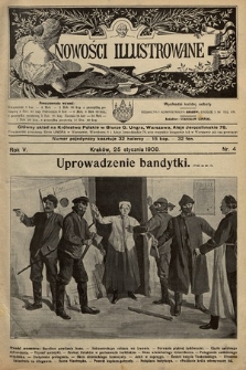 Nowości Illustrowane. 1908, nr 4
