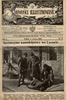 Nowości Illustrowane. 1908, nr 14