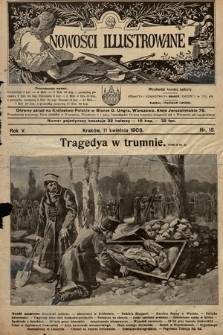 Nowości Illustrowane. 1908, nr 15