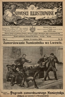 Nowości Illustrowane. 1908, nr 16