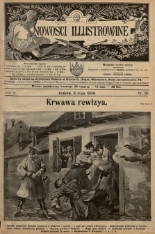 Nowości Illustrowane. 1908, nr 19