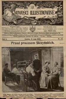 Nowości Illustrowane. 1908, nr 20