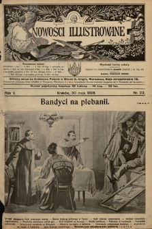 Nowości Illustrowane. 1908, nr 22