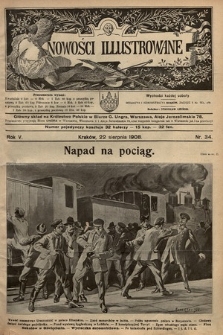 Nowości Illustrowane. 1908, nr 34
