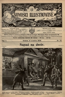 Nowości Illustrowane. 1908, nr 38