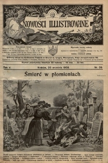 Nowości Illustrowane. 1908, nr 39