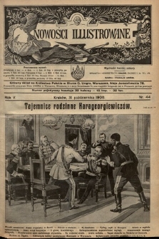 Nowości Illustrowane. 1908, nr 44