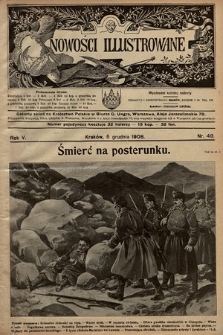 Nowości Illustrowane. 1908, nr 49
