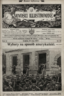 Nowości Illustrowane. 1907, nr 21