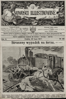 Nowości Illustrowane. 1907, nr 29