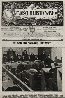 Nowości Illustrowane. 1907, nr 43