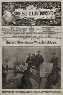 Nowości Illustrowane. 1907, nr 49