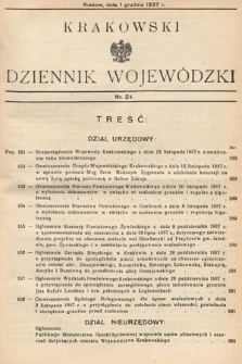 Krakowski Dziennik Wojewódzki. 1937, nr 24