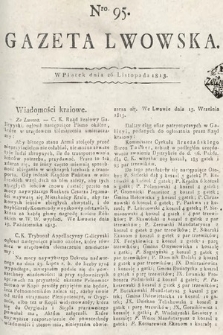 Gazeta Lwowska. 1813, nr 95