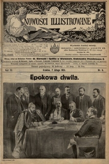 Nowości Illustrowane. 1914, nr 6