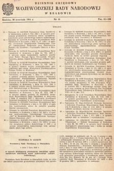 Dziennik Urzędowy Wojewódzkiej Rady Narodowej w Krakowie. 1966, nr 10