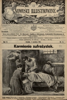 Nowości Illustrowane. 1914, nr 14