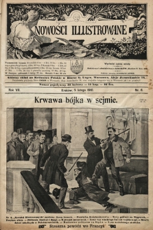 Nowości Illustrowane. 1910, nr 6
