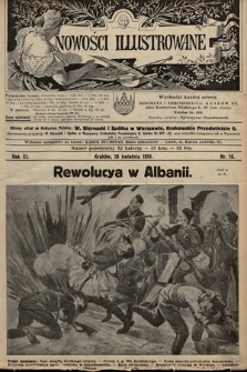 Nowości Illustrowane. 1914, nr 16