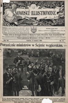 Nowości Illustrowane. 1910, nr 14